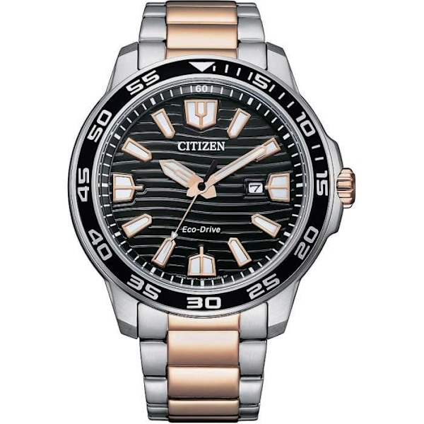 Klocka - CITIZEN - Marin - Silver/Stål - 10 Atm - Solenergi Silver, Rosa, Svart