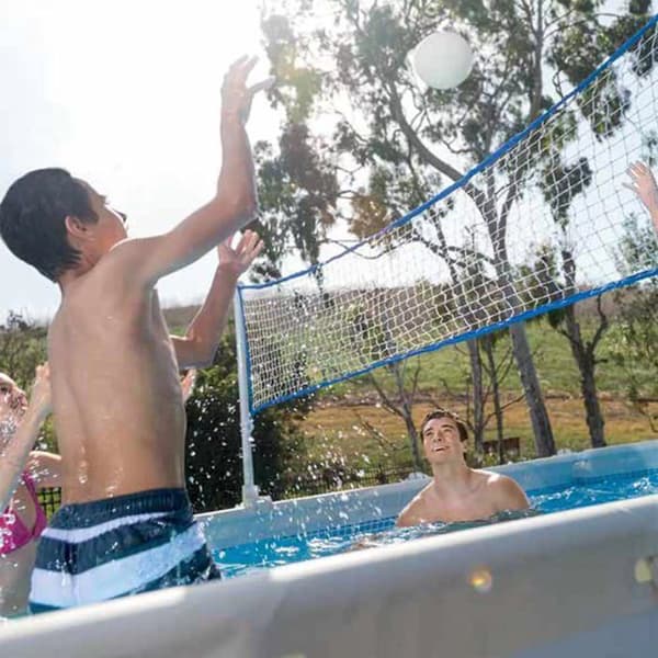 Rektangulær Ultra XTR Frame Pool 732cm x 366cm x 132cm Antracit Intex