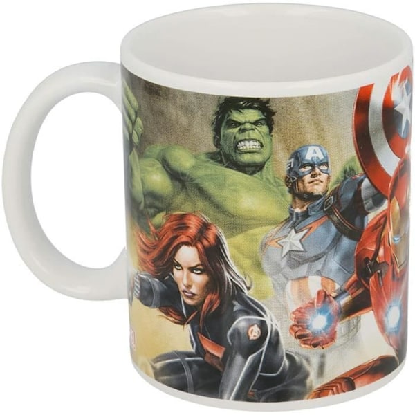 Krus - Stor - Avengers - 325 ml - Keramik - Flerfarvet - Barn Flerfärgad
