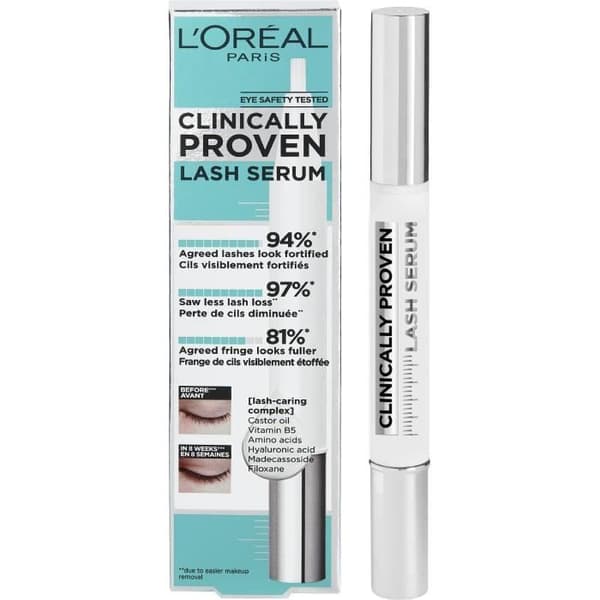 L'OREAL PARIS Klinisk bevist vippeserum Transparent