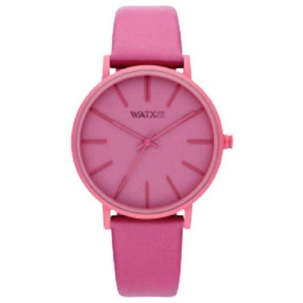 Damklocka - WATX&COLORS - NEBULA WXCA3038 - Kvarts - Analog - Rosa läder Rosa