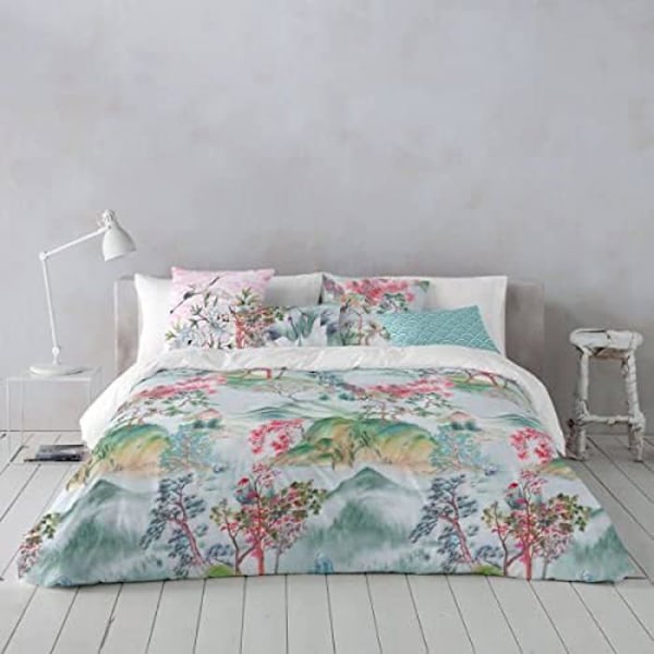 Pussilakana - NATURALS - Hakone - 100% puuvillaa - 150x220 cm - Tyynyliina 45x110 cm