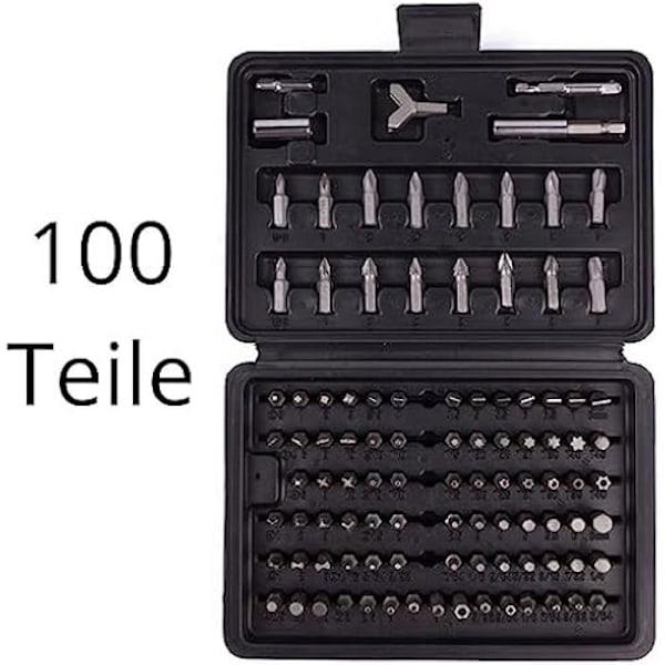 Benson Arrow Bit Set - 100 bits med specialbits og opbevaringsboks