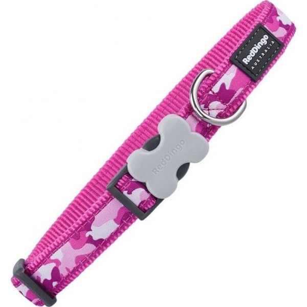 NC Collier För Hund Red Dingo Fuchsia Kamouflage (1,2 X 20-32 Cm)