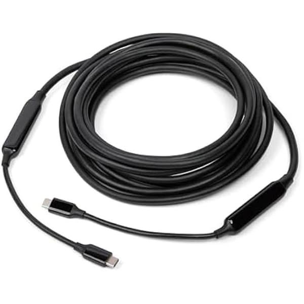 USB-C-kabel - OWL LABS - 4,8 m - SuperSpeed - Kompatibel med Meeting Owl 4+ - Sort