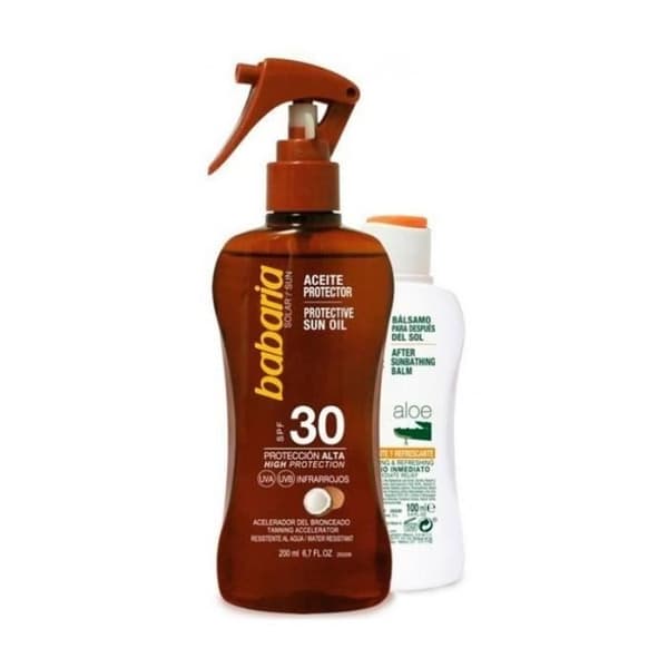 Sololie kokos SPF30 + After Sun - Babaria