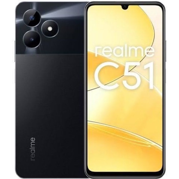 realme C51 4/128GB Musta Vapaa