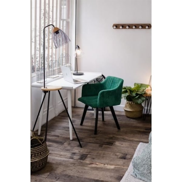 Keramikhängare - Ej specificerad - 6 krokar - L66cm - Brun - Modern - Design kastanj