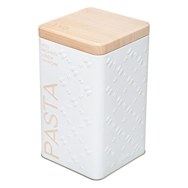 Pastaæske "Scandi" 18cm Hvid Vit