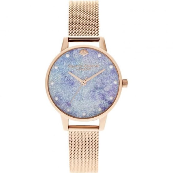 Dameur - Olivia Burton - OB16US44 - Læder - Rustfrit stål - 34 mm