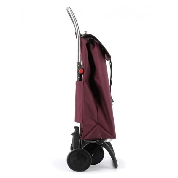 ROLSER Cabriolet Fällbar Shoppingvagn - Imax - Bordeaux - 2 till 4 hjul Äggplanta