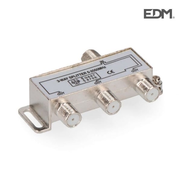 1 ingång 3 utgång splitter i edm förpackning