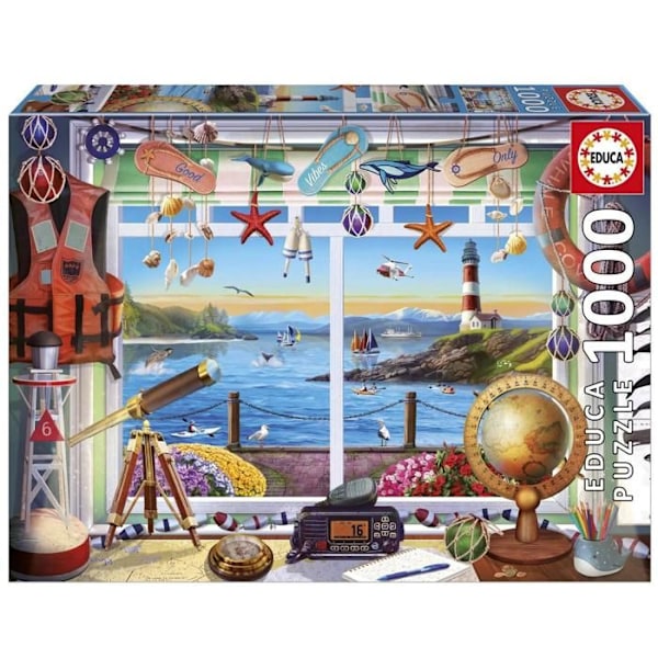 Pussel 1000 bitar: LIVET VID HAMN