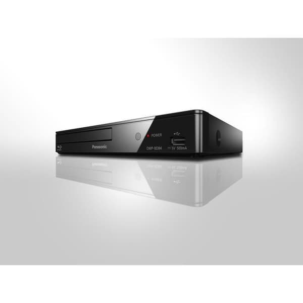 PANASONIC BD84 2D Blu-Ray Disc-afspiller - USB-port - Kompakt design - HD VOD, Internet, DLNA