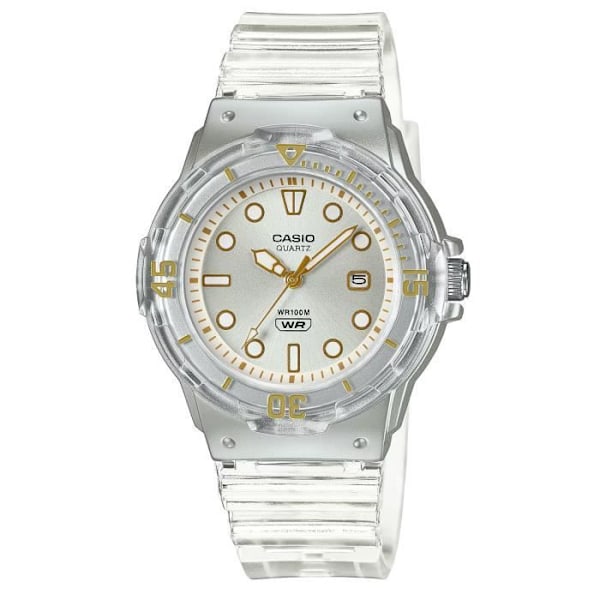 Casio-kellot - Naiset - LRW-200HS-7EVEF - Läpinäkyvä muovihihna - Vedenpitävä 10 bar Transparent