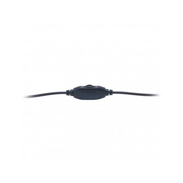 Hovedtelefoner - Udstyr Liv Chat - On-Ear - Kablet - 3,5 mm - Hvid og Sort Sort