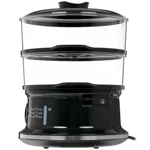 Dampkoger - TEFAL - VC140131 - Sort - 900W - Mekanisk timer Svart