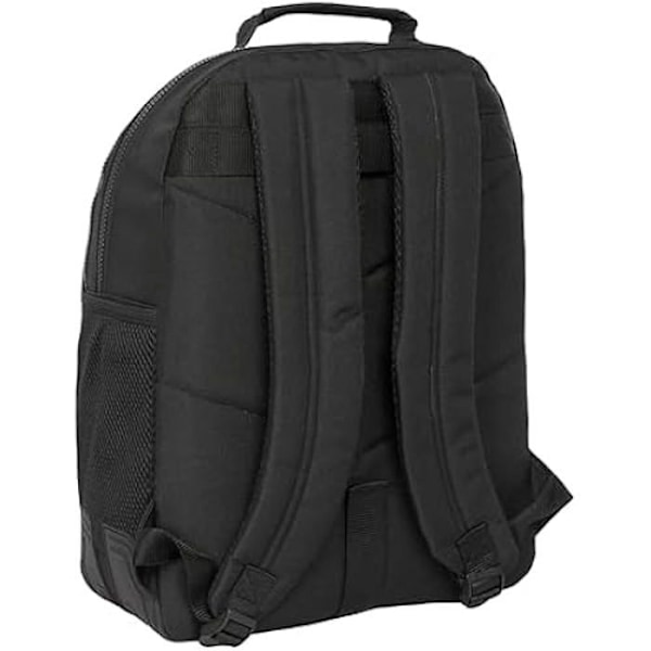 Skolryggsäck - SAFTA - F.C Barcelona Svart - Bekväm - Mångsidig - 32x15x42 cm Svart