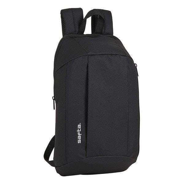 Safta Sort børnerygsæk - Polyester - 10L - Ergonomisk polstring Svart