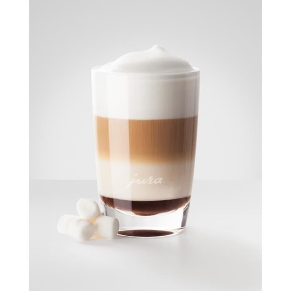 2 kpl mini latte -laseja JURA Machiato - 220 ml - K10,5 cm