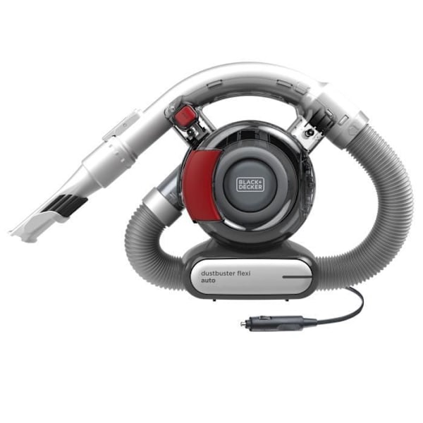BLACK+DECKER PD1200AV Dustbuster Flexi Auto - 12V håndstøvsuger - Bilforbindelse - Cyclonic Action