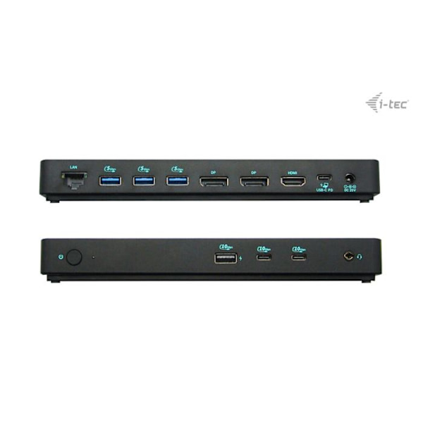 I-TEC USB-C Kolmois 4K Näyttö