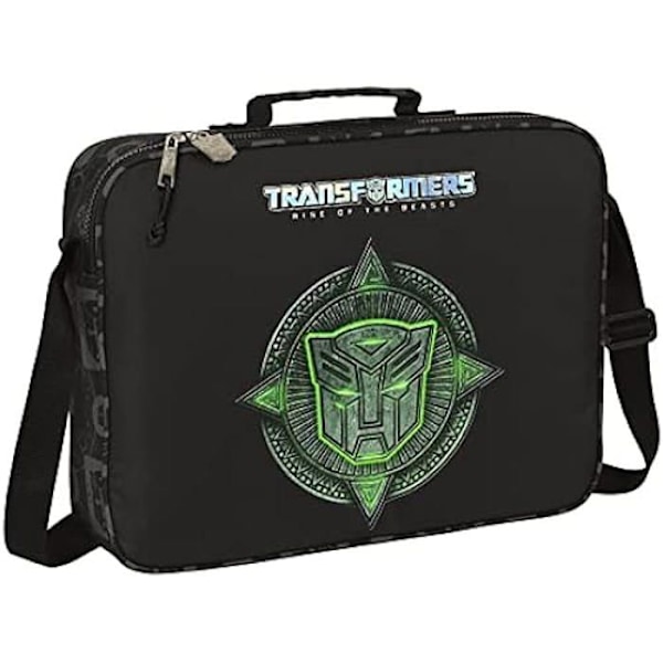 TRANSFORMERS Extracurricular Myntväska - Safta - Svart - Vit - 38 x 6 x 28 cm Svart