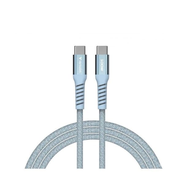 VERBAATTI USB-C/USB-C 100W KAAPELI SININEN