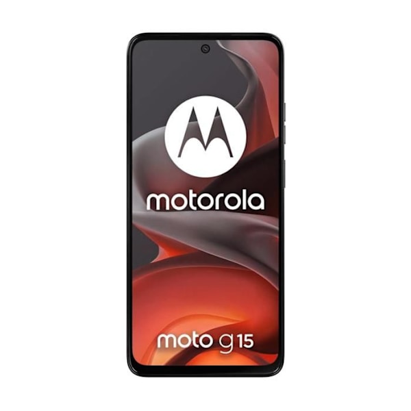 Motorola Moto G15 4G 4 Go/128 Go Harmaa (Gravity Grey) Kaksois-SIM