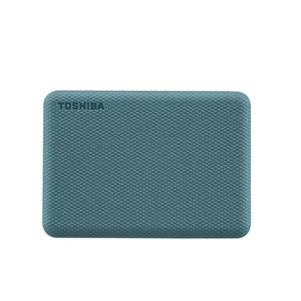 Toshiba Dynabook Canvio Advance 2.5 2 TB Grøn ekstern harddisk - USB 3.0 - 5400 rpm - 5000 Mbit/s