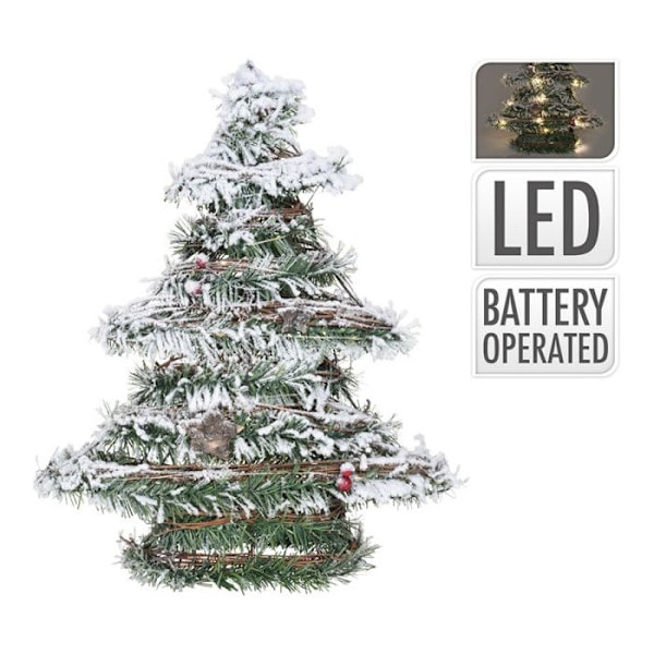 Julgran - GENERISK - 40 cm - Rottin - LED - Inomhus
