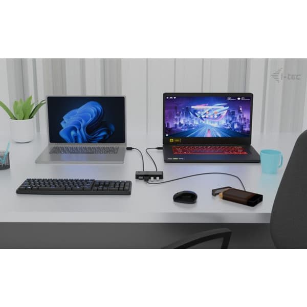 I-TEC Universaalinen KVM HUB 2x USB