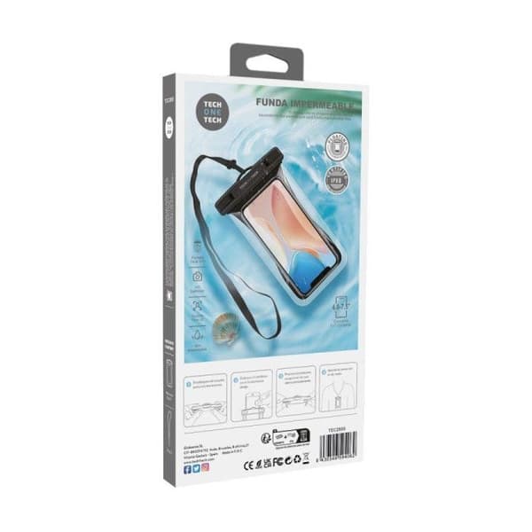 Funda Universal Impermeable til Smartphone Tech One Tech TEC2855 - Op til 7,5''