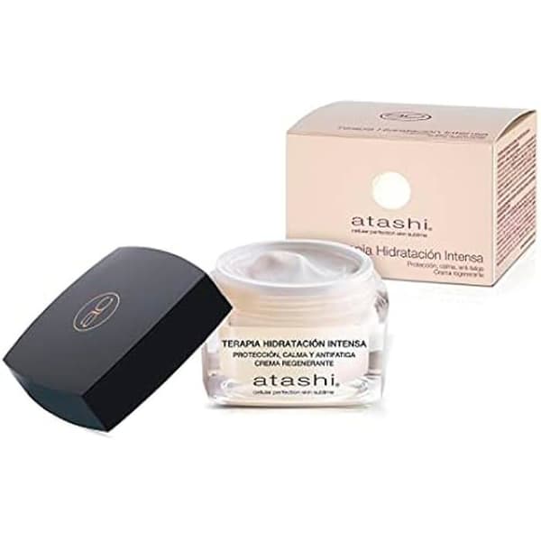 Fugtgivende creme - ATASHI - Intensiv Hydration Terapi - Hyaluronsyre - 50 ml - Hypoallergenisk