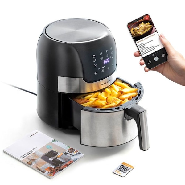 4L Air Fryer - Sort Air Fryer | InnovaGoods