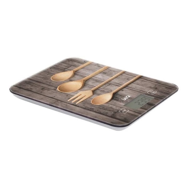 LAICA KS5010 elektroninen keittiövaaka - Kapasiteetti 10 kg - Asteikko 1 g - LCD-näyttö