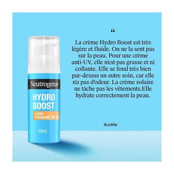 Neutrogena Hydro Boost Kasvovoide SPF50 - 50ml N/A