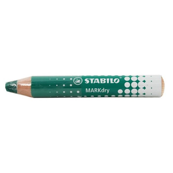 Kritseudgave - STABILO - MARKdry - Grøn - Slettelig - Opaque Grön