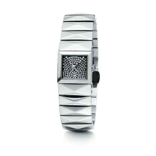 Kvinnoarmband - Folli Follie - WF1T009BSS - Kvarn - Analog - Ø 22 mm Svart silver