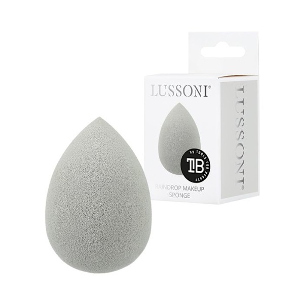 Lussoni Makeup Grey Raindrop Sponge - pisaran muotoinen meikkisieni
