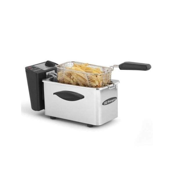 Friture - ORBEGOZO - FDR-25 - 2,5L - Rustfrit stål - 2000W