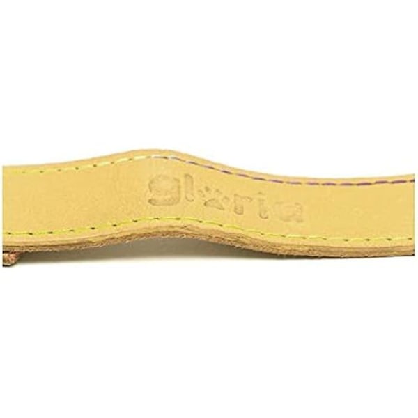 Armband - GLORIA - Nubuckläder - Gul - Mjuk - Solid och hållbar Gul