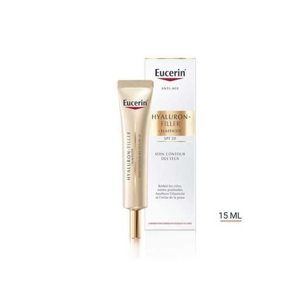 Eucerin Hyaluron-Filler + Elastisuus Silmänympärysvoide SPF20 15Ml Hvid