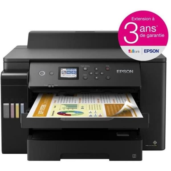 Monofunktionsprinter - EPSON - Ecotank ET-16150 - Inkjet - A3 / A4 - Farve - Wi-Fi - C11CJ04401