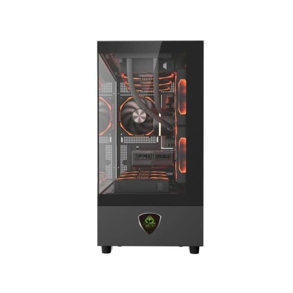PC kabinet - KEEP OUT - XC-301 - Micro ATX/ITX - Sort - 420mm ventilator