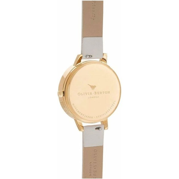 Olivia Burton Armbåndsur - OB16GD37 - Kvartsur med læderrem
