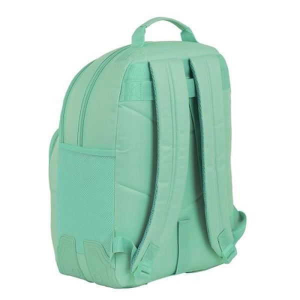 BlackFit8 Turkis børneskoletaske - Polyester - 15 L - Ergonomisk polstring Svart