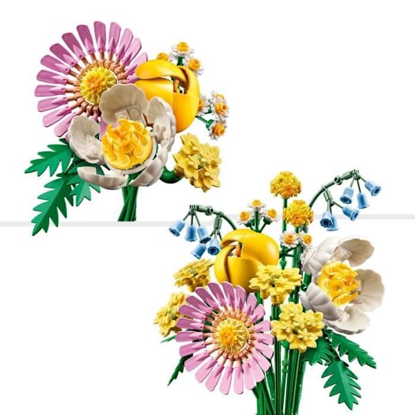 LEGO Botanisk 10347 Liten solig bukett, Konstgjorda blommor, från 9 år Pastell