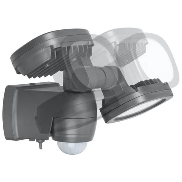 Brennenstuhl LED-akkuvalaisin LUFOS Harmaa 2x240 lm