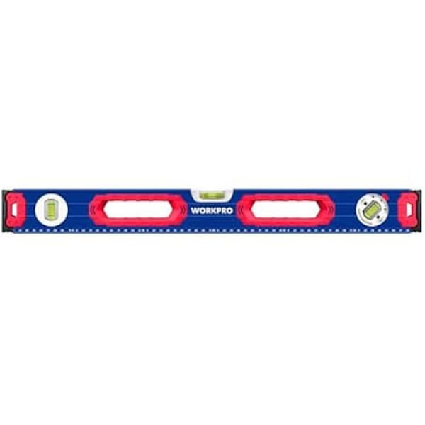 Vattenpass - Workpro - 60 cm - Aluminium - Magnetisk - Flerfärgad Flerfärgad